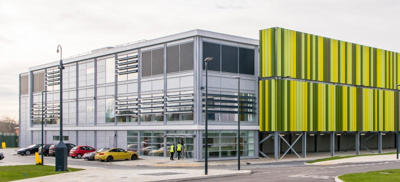 Outside view of KAO Data Centre - Harlow